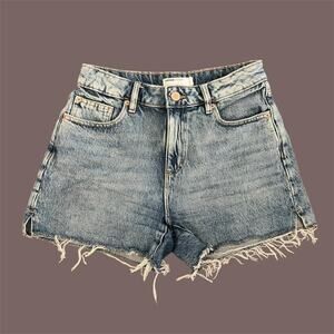 Garage high waisted denim shorts